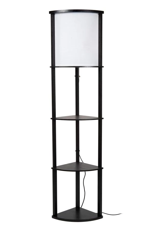 Lucide MENNO - Floor lamp - 1xE27 - Black - turned off